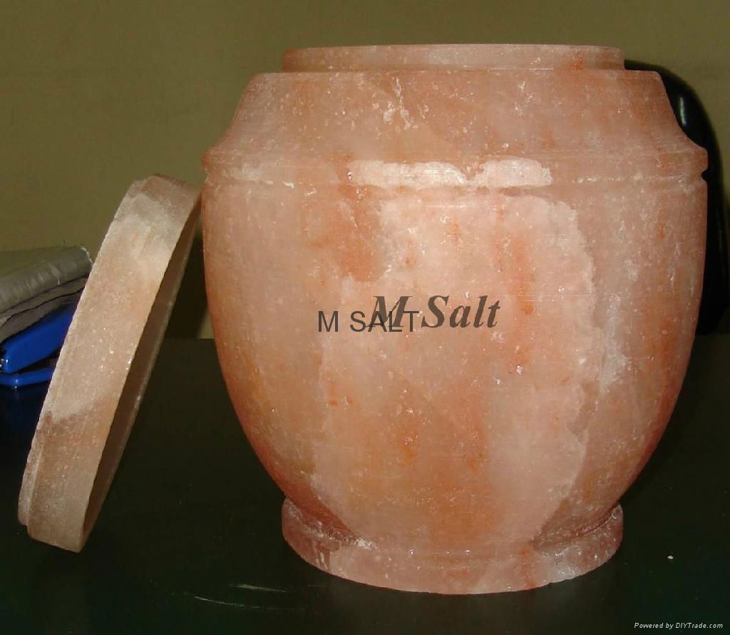 Himalayan Salt Urns & Ash Jar