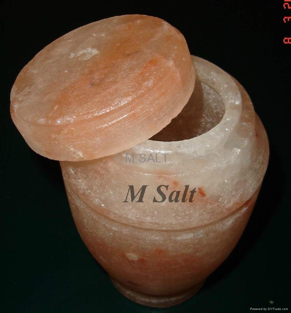 Himalayan Salt Urns & Ash Jar 2