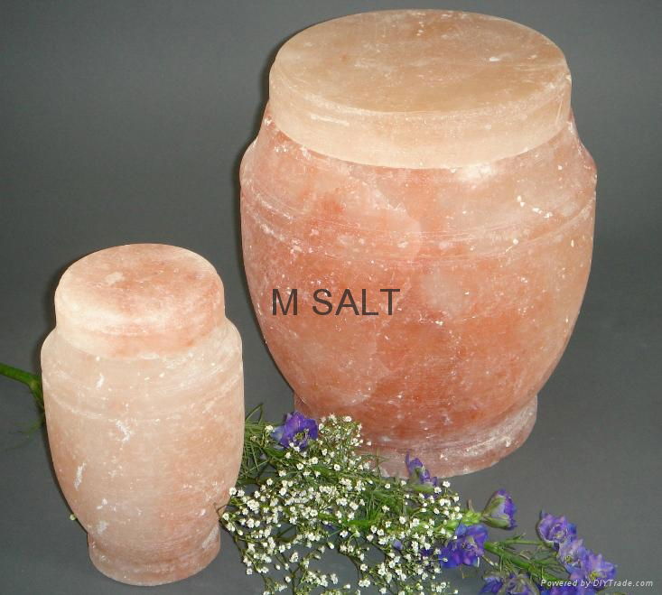 Himalayan Salt Urns & Ash Jar 5