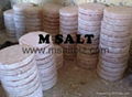 Himalayan Natural Salt Round Tile 1