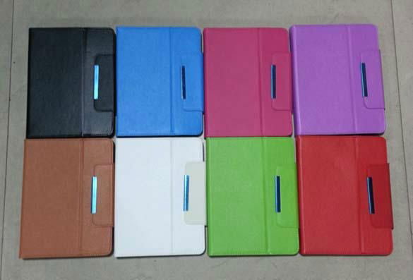 New Arrival 8" 9" 9.7" 10.1" Universal Protective Leather Case for Tablet PC 4
