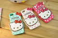 2014 New Cute Hello Kitty Soft Silicon Phone Case for iphone 4 4S 5 5S 3