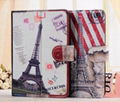 New Arrival 7 inch Color Printing Retro Universal Leather Case for Tablet PC 1