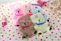          Teddy Bear 3D Cartoon Silicon Phone Cases for Samsung Galaxy S4, Note 2 2