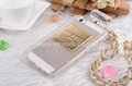 Luxury Brand Perfume Bottle Case New TPU Cover for iPhone 5 5S 4 4S With Chain 5