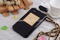 Luxury Brand Perfume Bottle Case New TPU Cover for iPhone 5 5S 4 4S With Chain 8