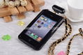 Luxury Brand Perfume Bottle Case New TPU Cover for iPhone 5 5S 4 4S With Chain 9