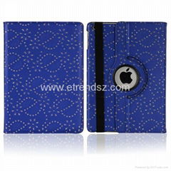 Elegant Palace Pattern Protective Leather Case for Apple ipad 2 3 4 5 Air,Mini