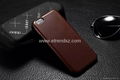 Quality Genuine Leather+TPU Back Case