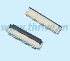 1.2mm thickness0.5mm pitch connector (FFC/FPC) LCD AMP/Molex/GmbH france