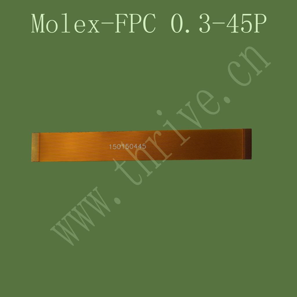 0.3 pitch fpc molex軟板排線柔性電路板印刷電路板莫萊克斯