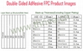 1.0pitch axon  hitaltech smd FPC Polyimide Jumper, molex fpc  12