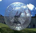 Inflatable Human Hamster Zorbing Ball for grass land.