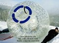 Inflatable Human Hamster Zorbing Ball for grass land.