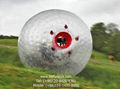 Inflatable Human Hamster Zorbing Ball for grass land.