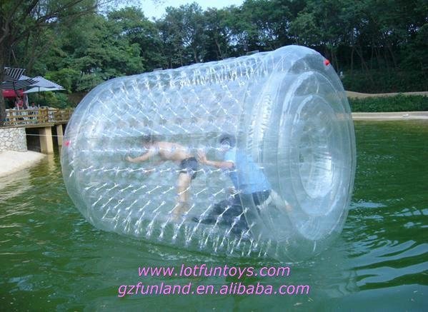 Inflatable Water Toy: Human Water Roller Rolling Ball. 3
