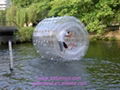 Inflatable Water Toy: Human Water Roller Rolling Ball.