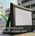 Inflatable Cube Movie Screen for Advertising