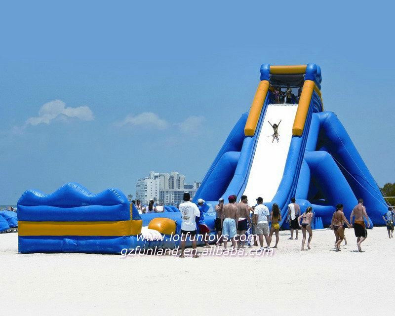Giant Inflatable Bouncy Water Slide Largest Bouncer Slide 2