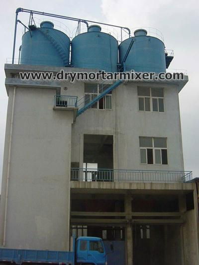 Dry mortar mixing plant 3