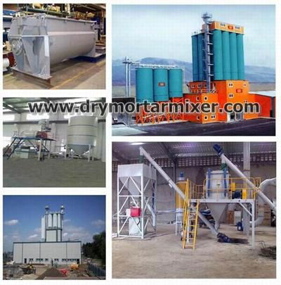 Dry mortar mixing plant 4