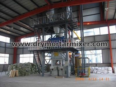 Fire extinguisher dry powder production line