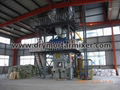 Fire extinguisher dry powder production