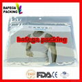  transparent advertising plastic zipper bag underwear bag 3