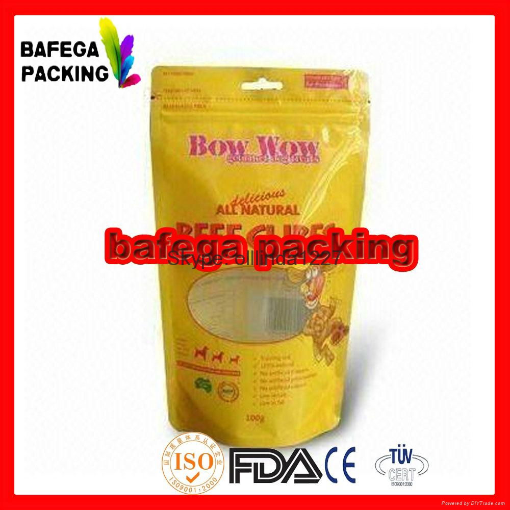 Food packaging aluminum foil plastic bags resealable aluminum foil packaging bag 2