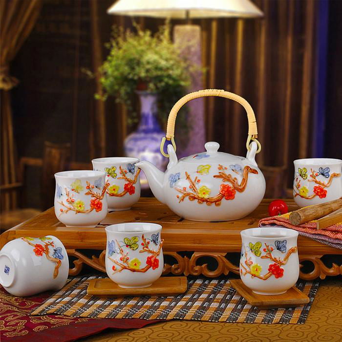 国庆节礼品陶瓷茶具  4