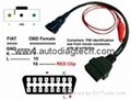 auto Cable for FIAT 3pin 16pin Adapter Cable for FIAT 3 Pin Alfa Lancia