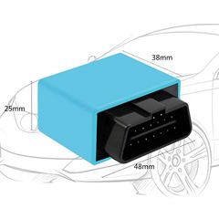 OBD V2.1 mini ELM327 OBD2 Bluetooth Auto Scanner OBDII 2 Car ELM 327 for ISO 