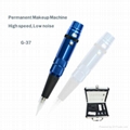 Digital permanent makeup gun cosmetic tattoo pen