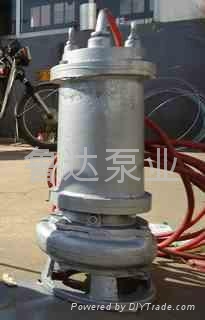 攪拌不鏽鋼潛水排污泵  4