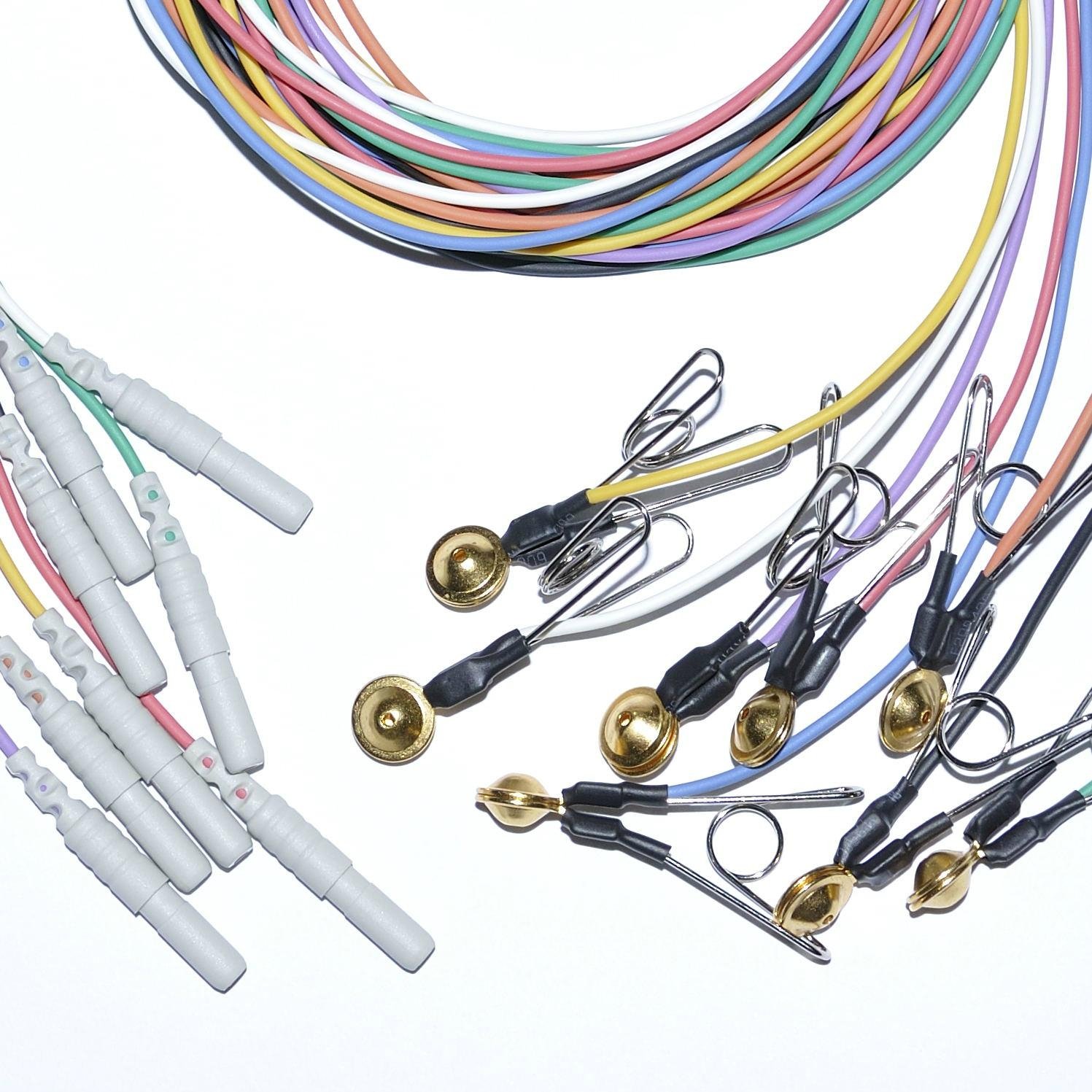 Coated gold cup EEG Electrodes 2