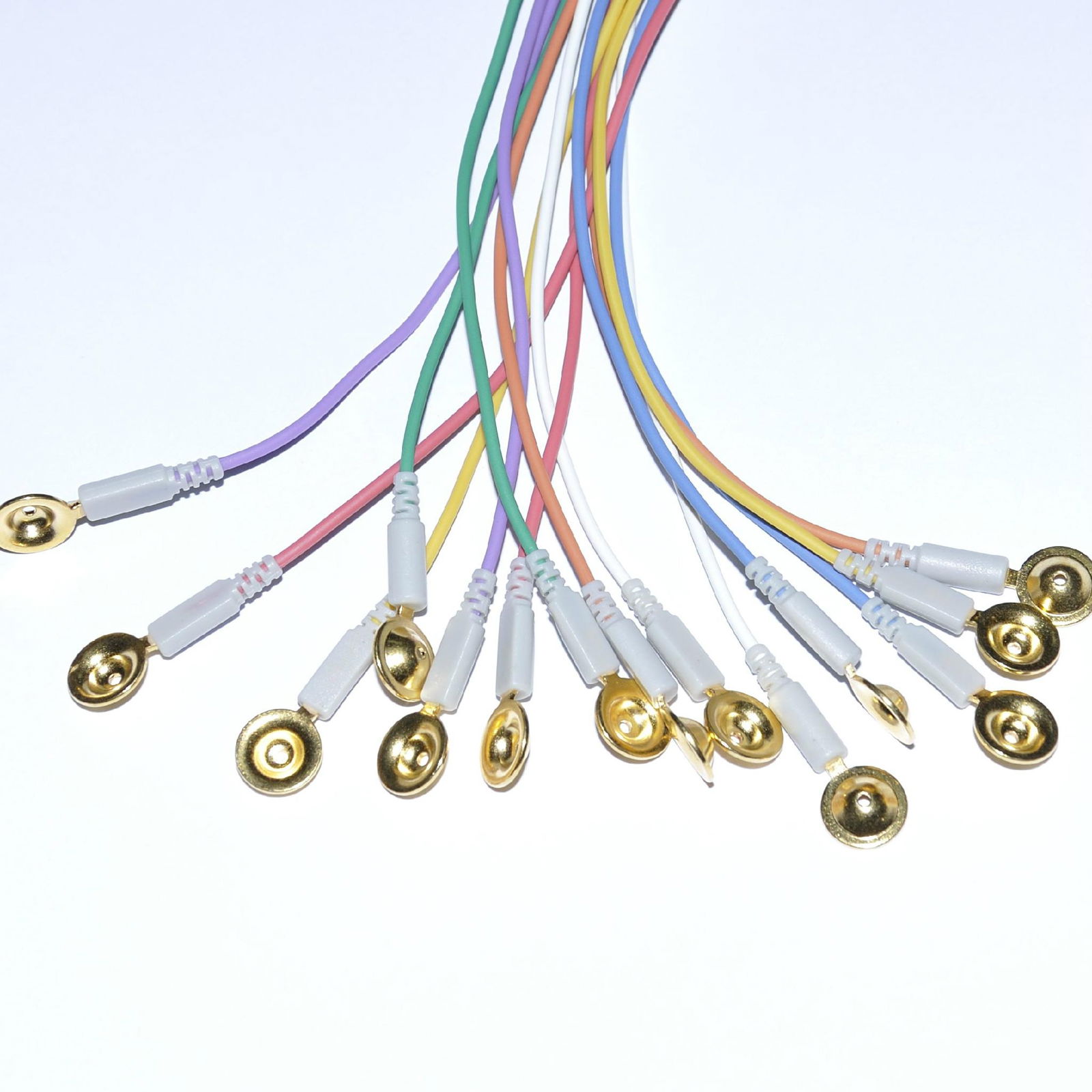 Coated gold cup EEG Electrodes 4