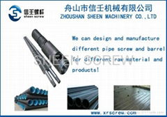 PVC screw barrel/plastic extruder screw