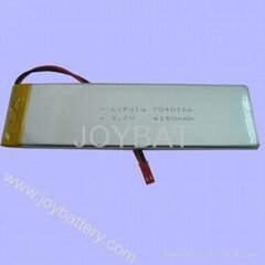 3.7V 6150mAh Polymer Li ion Battery