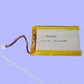 3.7V 2000mAh Polymer Li ion Battery 1