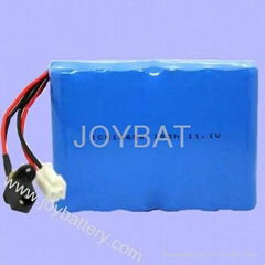 18650 11.1V 10Ah capacity Li-ion battery pack