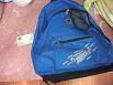 Old blue bag