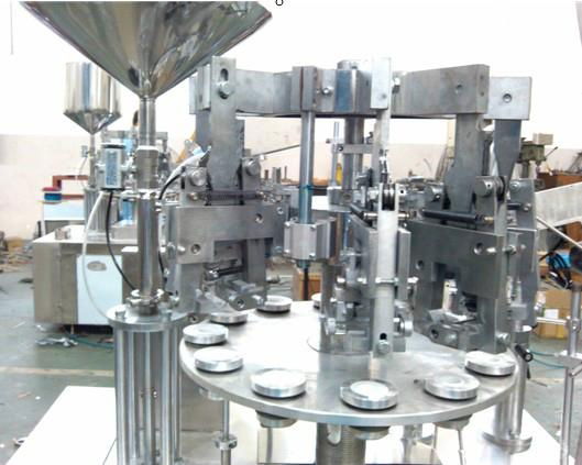 Gfjx-1 metal hose filling and sealing machine