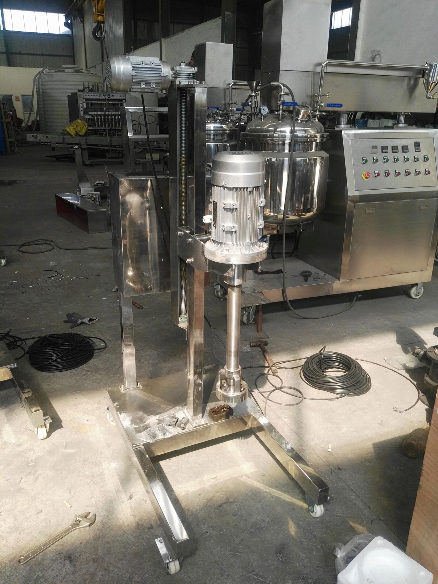   LR-100 ~ 150L emulsion homogenizer