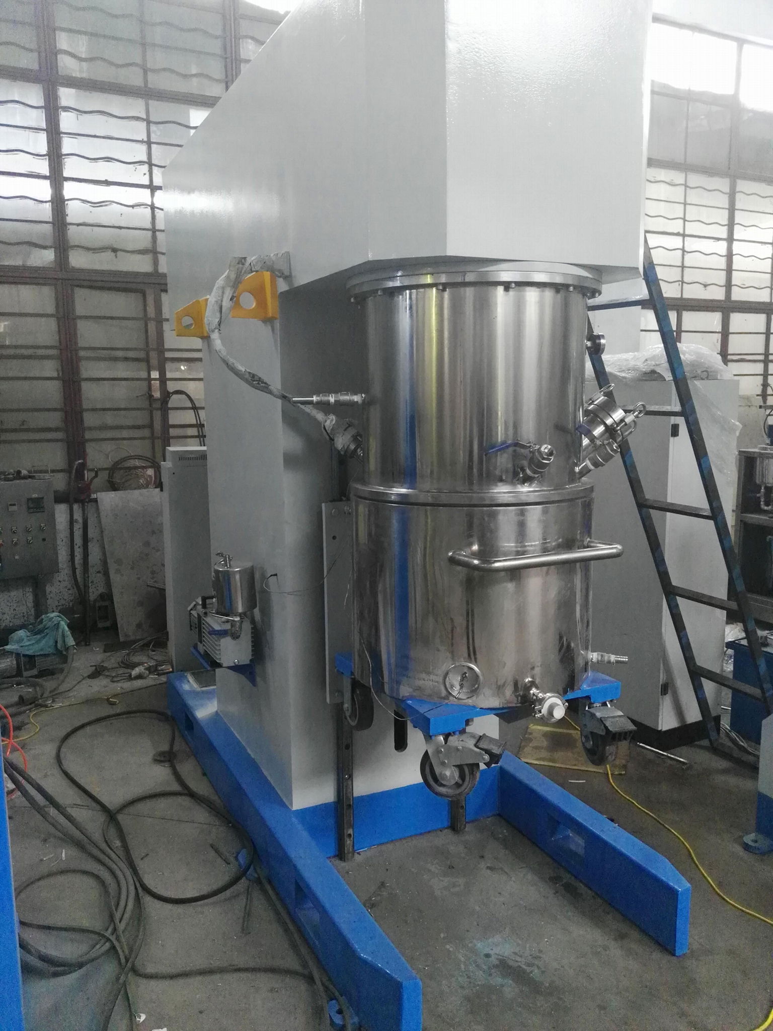 SXJ-200L mixer for viscous materials 3