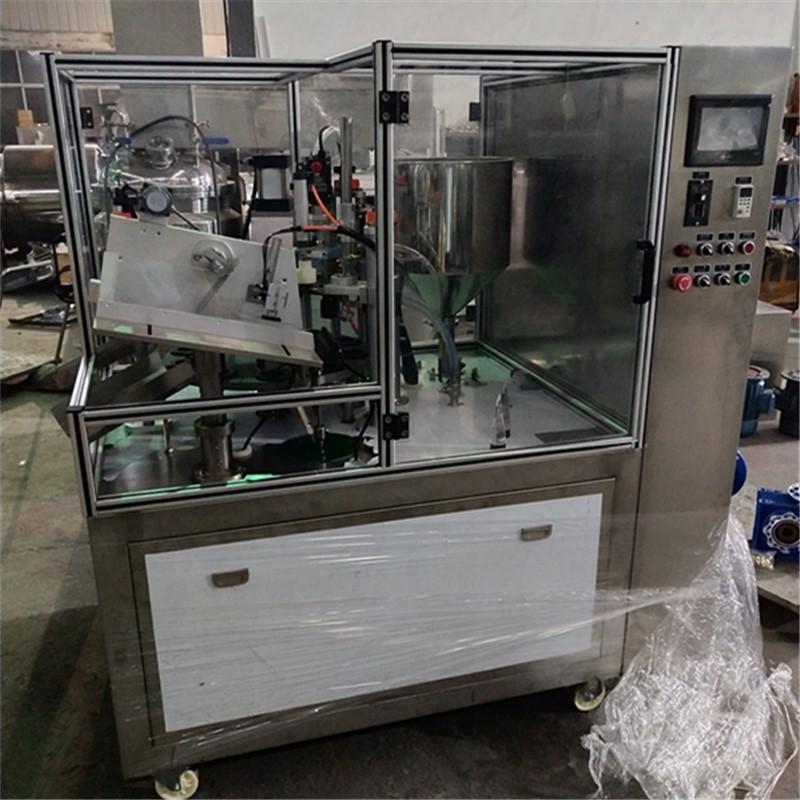 Gfjx-1 metal hose filling and sealing machine 4