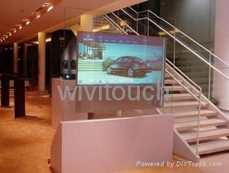 adhensive rear projection film