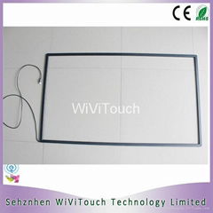 15"-300" IR multi touch screen frame overlay