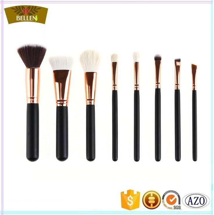 Custom private label cosmetic brushes kabuki makeup brush set