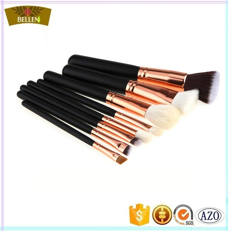 Custom private label cosmetic brushes kabuki makeup brush set 2