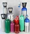 0.5L to 50L Aluminium specialty gas cylinder